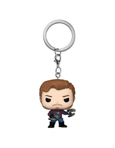 Funko Pop! Llavero Star-Lord Guardianes de la Galaxia 11.76 cm