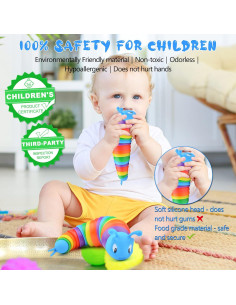 Juguete Antiestrés Slug Cevioce 1 PC Sensorial para Niños 2