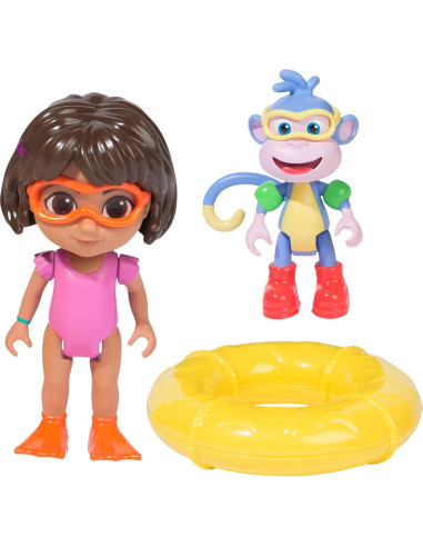 Paquete de Aventura Splash-Splash Dora y Boots - Juguetes 3+