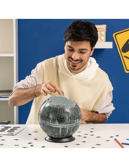 Rompecabezas 3D Ravensburger Star Wars Estrella de la Muerte 540 Piezas