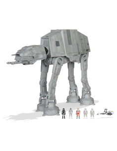 Caminante AT-AT Star Wars Micro Galaxy 27.94 cm con 5 figuras