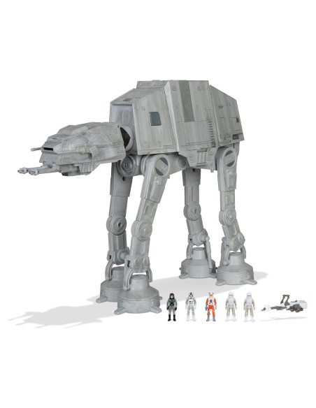 Caminante AT-AT Star Wars Micro Galaxy 27.94 cm con 5 figuras