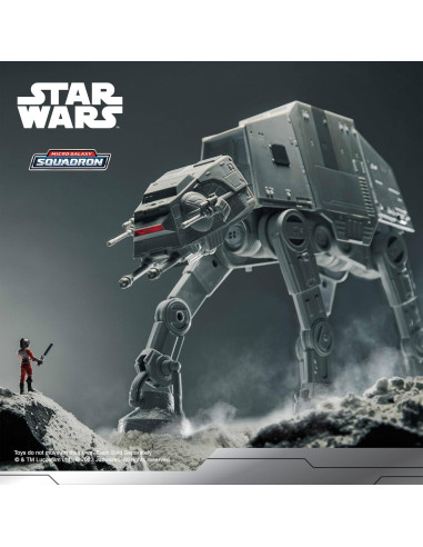 Caminante AT-AT Star Wars Micro Galaxy 27.94 cm con 5 figuras