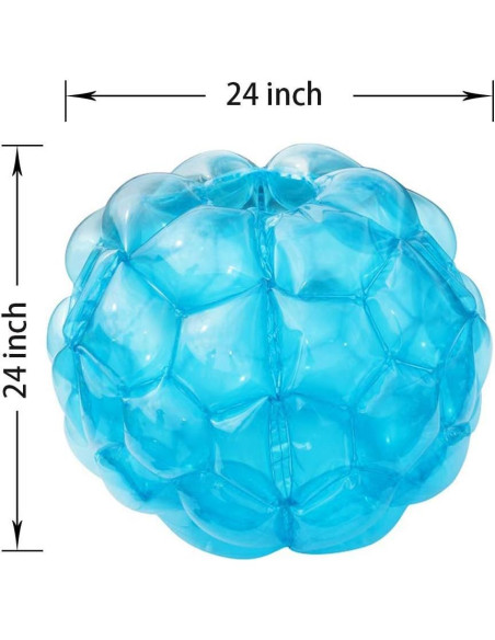 Pelotas Sumo Inflables SUNSHINEMALL 61 CM Azul - 2 Unidades
