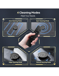 Robot Aspirador 3 en 1 Bagotte A21 5000Pa WiFi Control Remoto 2