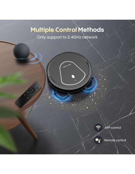 Robot Aspirador 3 en 1 Bagotte A21 5000Pa WiFi Control Remoto