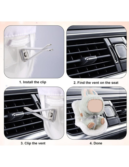 Silla de Auto para Muñecas BOXOB con Cojín y Fragancias Silla de Auto para Muñecas BOXOB con Cojín y Fragancias