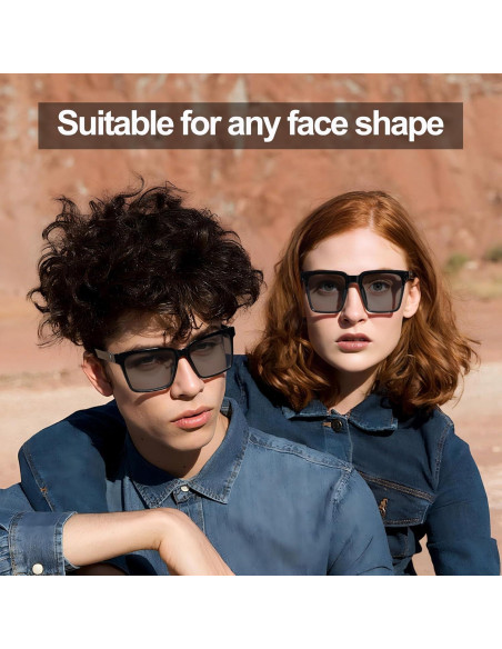 Gafas de Traducción Inteligentes Bluetooth MNVOEQ C2 - 140+ Idiomas