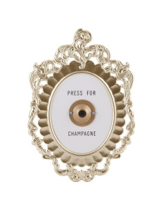 Botón de Presión para Champán BEIJIALY Placa Decorativa 20x14.5cm
