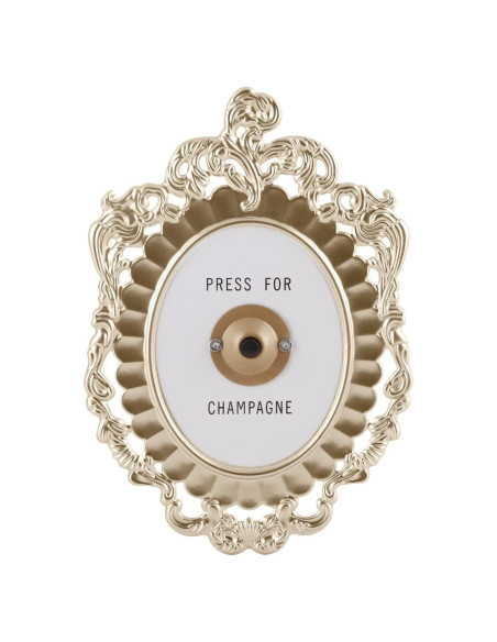 Botón de Presión para Champán BEIJIALY Placa Decorativa 20x14.5cm