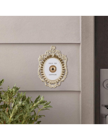 Botón de Presión para Champán BEIJIALY Placa Decorativa 20x14.5cm