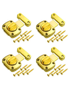 Candado de Perno Giratorio XINMEIWEN 55mm Oro - Seguridad Puertas