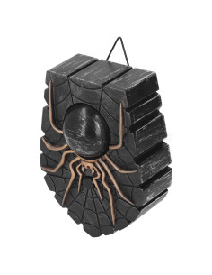 Timbre de Araña Halloween Movible con Luz y Sonido 17x12.7cm