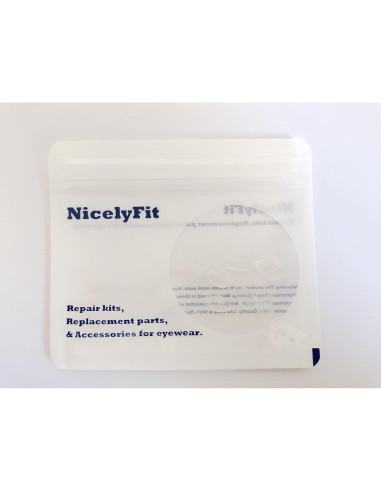 Lote de 3 pares almohadillas nasales NicelyFit para gafas Oakley