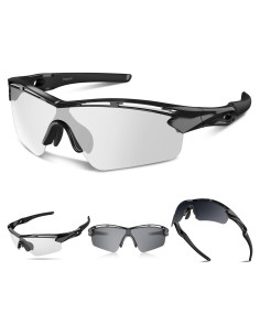 Gafas de sol deportivas Rosemal UV400 fotoquímicas para ciclismo
