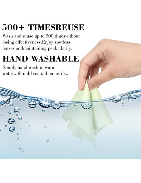 Paquete de 15 Paños de Microfibra INFICRIME 17.78x15.24 cm