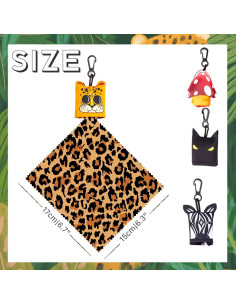 Paño de Limpieza de Gafas Seabbo 12.2x9.9cm Microfibra 2