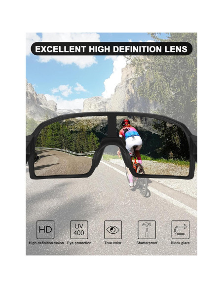 Gafas de Ciclismo BangLong Unisex con Protección UV400