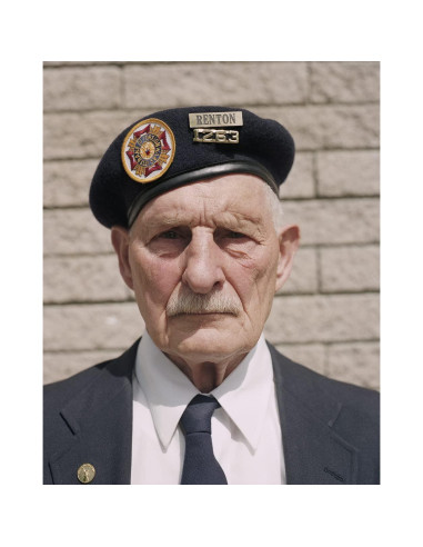 Boina Militar Gajaous de Lana con Banda de Cuero - Talla Única