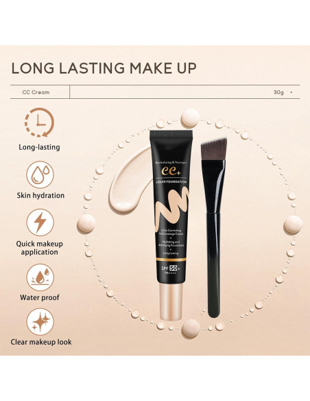 CC Crema con SPF 50 Rosardene - Corrector Hidratante Marfil 30g