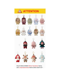 Funda Protectora Acrílica SKULLPANDA Winter Symphony 21.1x14.1cm 2