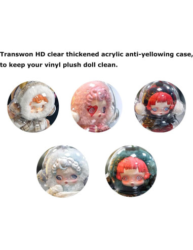 Funda Protectora Acrílica SKULLPANDA Winter Symphony 21.1x14.1cm