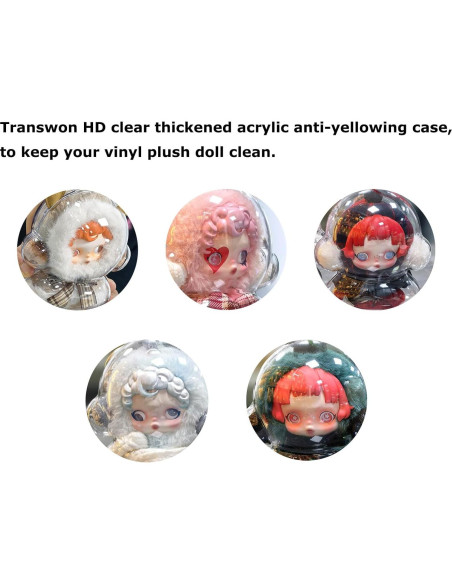 Funda Protectora Acrílica SKULLPANDA Winter Symphony 21.1x14.1cm