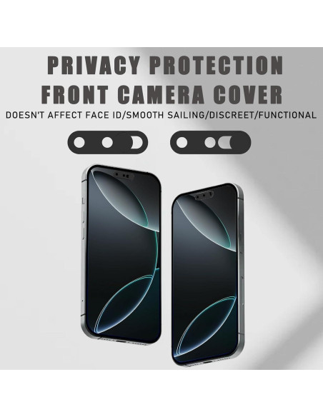 Cubierta de Cámara Frontal EYSOFT para iPhone 14/15/16 - Protección Privacidad