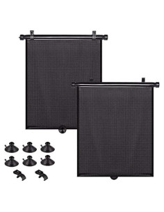 Sombrillas Retráctiles para Ventana Lateral Auto Yaaduo 45.72x50.8cm