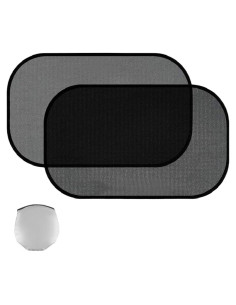 2 Sombrillas para Ventanas de Auto Ohleats 53x36 cm UV