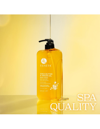 Jabón Corporal Luseta Manteca de Karité y Aceite de Argán 957ml
