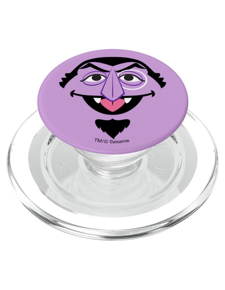 PopSockets MagSafe PopGrip Cara del Conde Plaza Sésamo