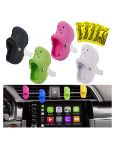 Ambientadores de Auto Clip NO VACANY - 4 Pcs Fragancia Reutilizable