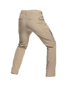 Pantalones Tácticos CARWORNIC Hombre 9 Bolsillos Secado Rápido 2