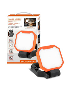 Luz LED Utilitaria Portátil BLACK+DECKER 2000 Lúmenes USB-C