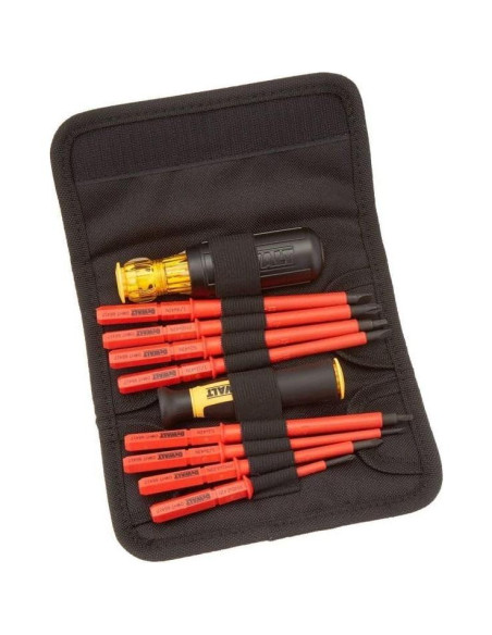 Juego de Destornilladores Aislados DEWALT 10 Piezas Juego de Destornilladores Aislados DEWALT 10 Piezas