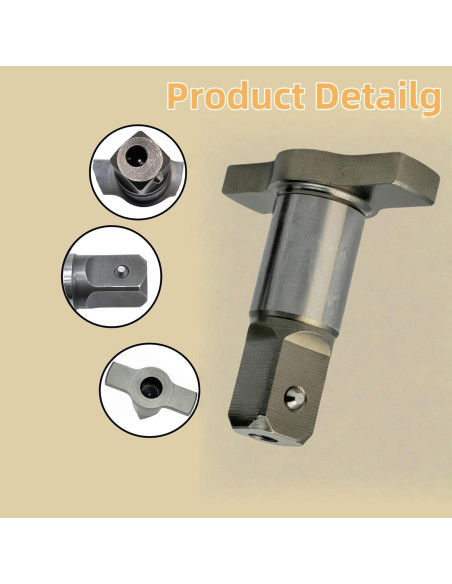 Kit de Anvil y Eje Axyuada para Llave de Impacto DeWalt DCF899