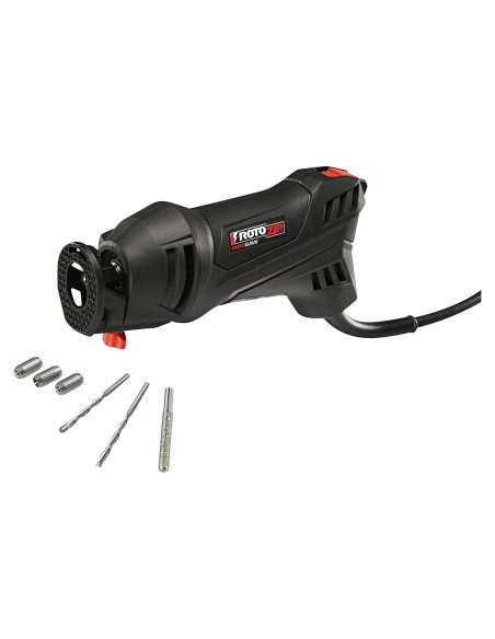 Sierra Espiral Bosch Rotozip SS355-20 5.5A con Accesorios