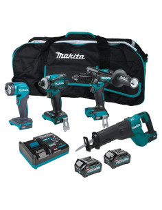 Kit de Combo Inalámbrico 4 Piezas Makita XGT 40V Max