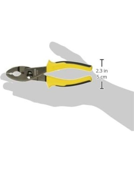 Alicate de Junta Deslizante Stanley 15 cm Acero Ergonómico