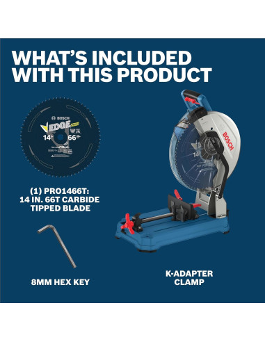 Sierra de Corte en Seco Bosch GCD18V-14N 18V 14" Inalámbrica