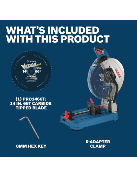 Sierra de Corte en Seco Bosch GCD18V-14N 18V 14" Inalámbrica