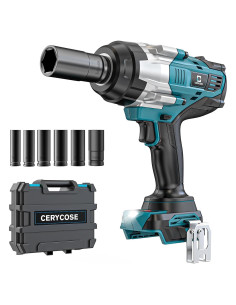 Llave de impacto inalámbrica 1/2" Makita 1700FT-LBS 3.45kg