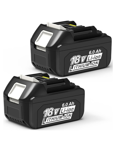 Batería de Reemplazo 6000mAh 18V CHAUNVEN para Makita