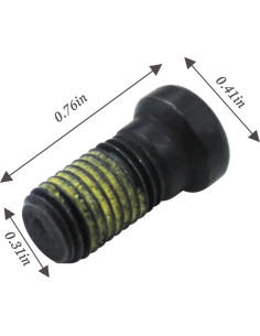 Tornillo de Mandril Follde 05-88-0019 M8.0 x 1 LH T-40 para Milwaukee M18 2