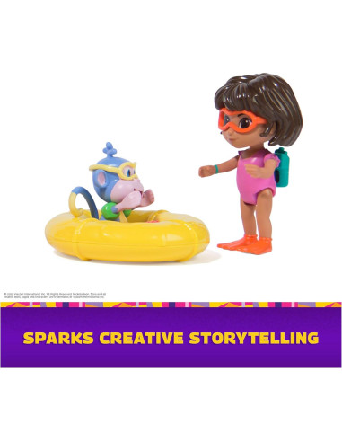 Paquete de Aventura Splash-Splash Dora y Boots - Juguetes 3+