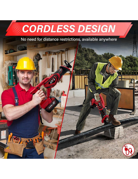 Sierra Recíproca Inalámbrica L1NXIXI 18V Sin Escobillas 2800 SPM