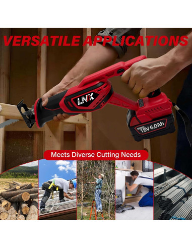 Sierra Recíproca Inalámbrica L1NXIXI 18V Sin Escobillas 2800 SPM