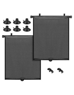 Sombra Retráctil para Ventana Lateral de Auto Yaaduo 40.64x45.72cm