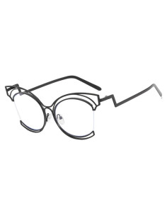 Montura de Gafas de Mujer Ojo de Gato AOOLIA Anti-Luz Azul